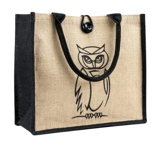 Personalised Printed Jute - Tote Bag